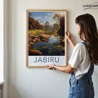 Jabiru Poster - Australia Wall Art