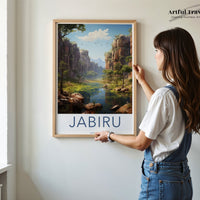 Jabiru Poster | Northern Territory Australia Wall Art