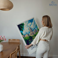 Jackson Poster | Mississippi Wall Art | America Decor