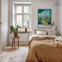 Jackson Poster | Mississippi Wall Art | America Decor