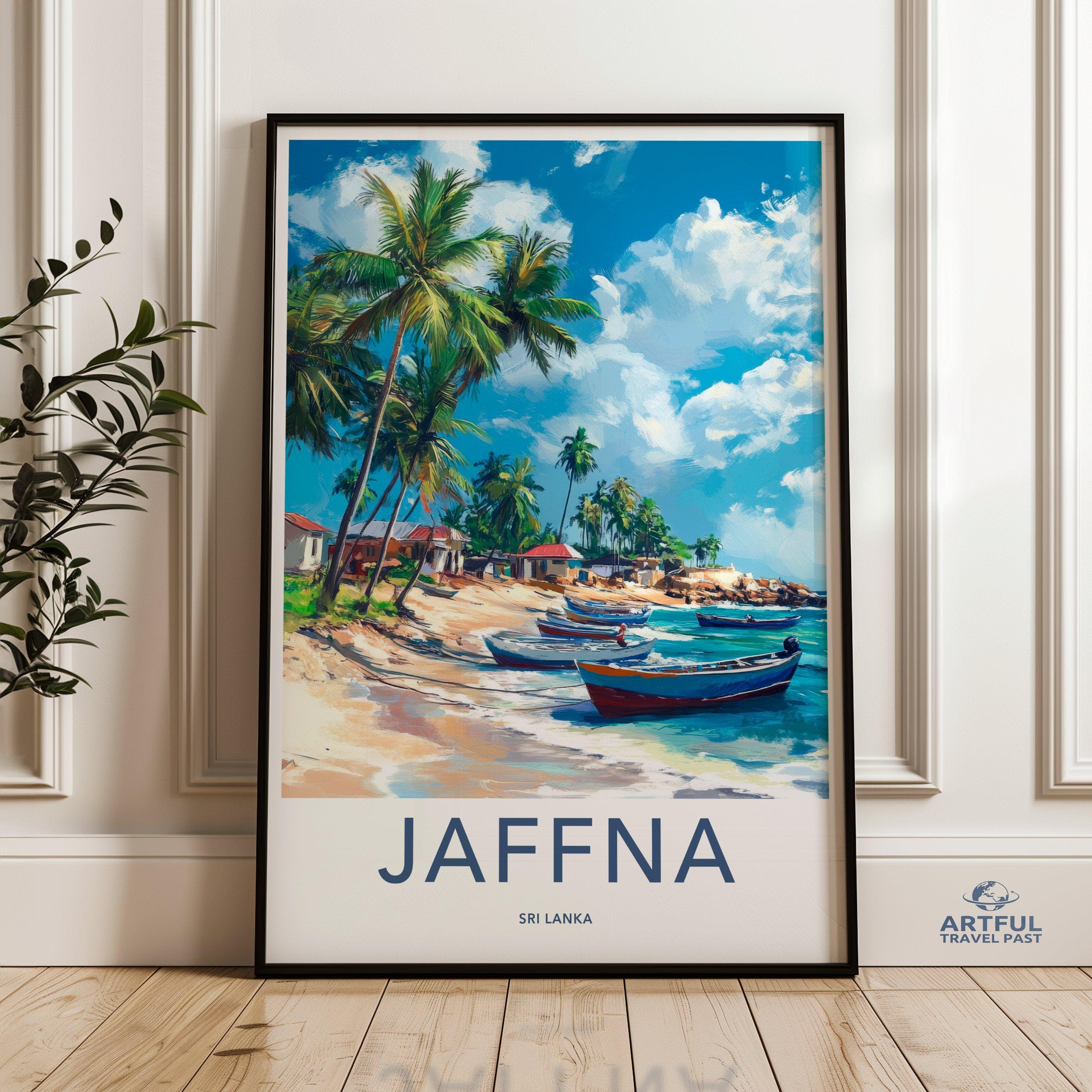 Jaffna Poster - Sri Lanka Wall Art
