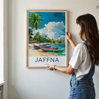 Jaffna Poster - Sri Lanka Wall Art