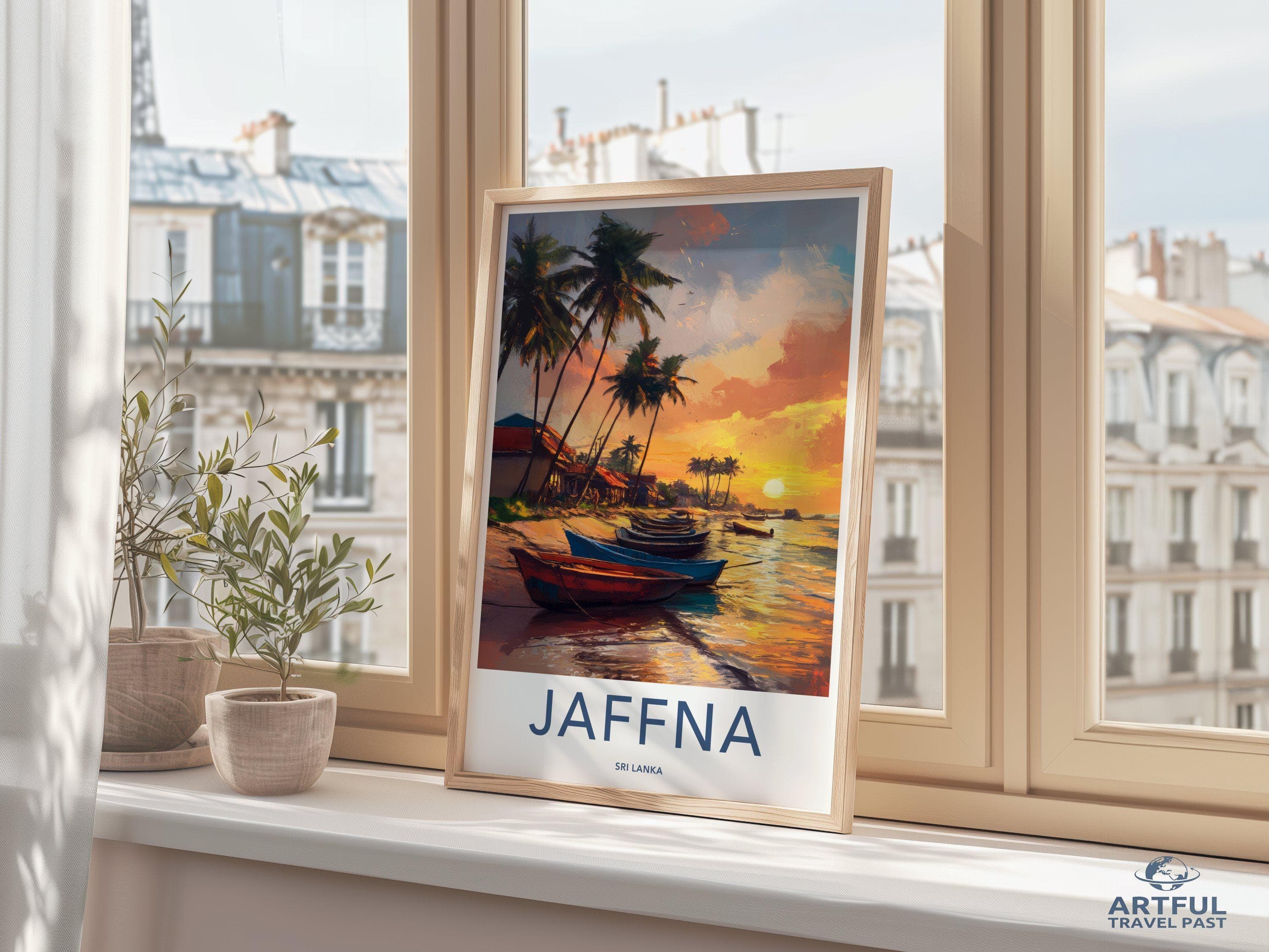 Jaffna Poster - Sri Lanka Wall Art