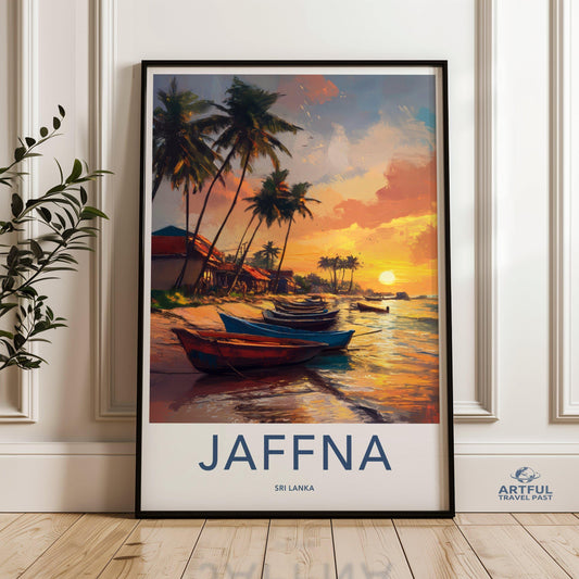 Jaffna Poster - Sri Lanka Wall Art