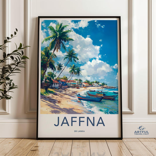 Jaffna Poster - Sri Lanka Wall Art