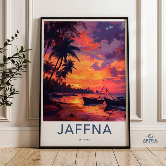 Jaffna Poster - Sri Lanka Wall Art