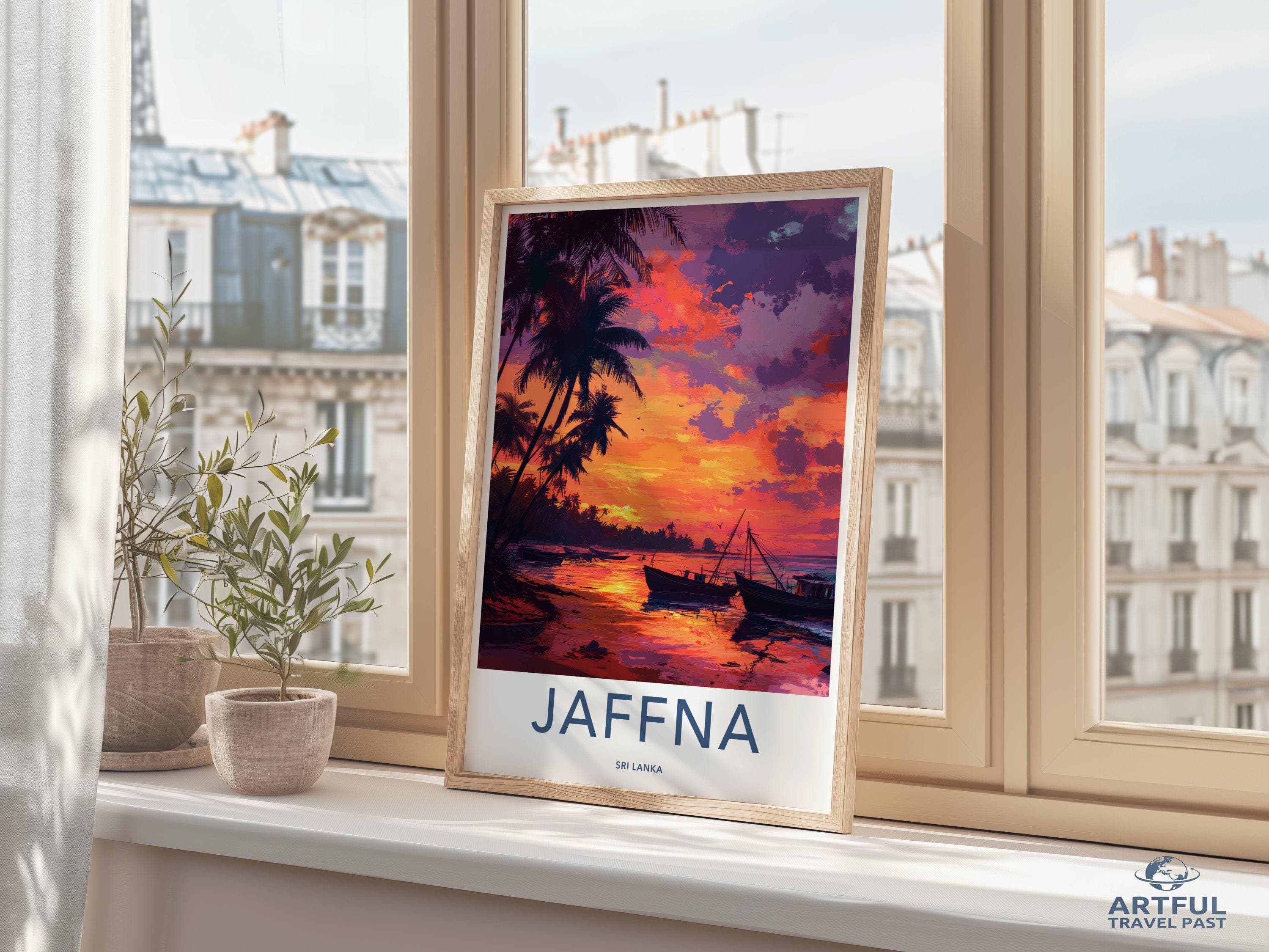 Jaffna Poster - Sri Lanka Wall Art