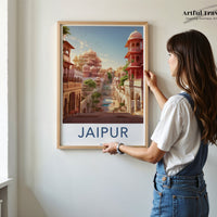 Jaipur Poster - India Wall Art