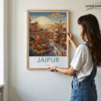 Jaipur Poster - India Wall Art