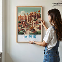 Jaipur Poster - India Wall Art
