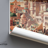 Jaipur Poster | India Wall Art | South Asia Decor