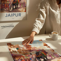 Jaipur Poster | Rajasthan Wall Art | India Decor