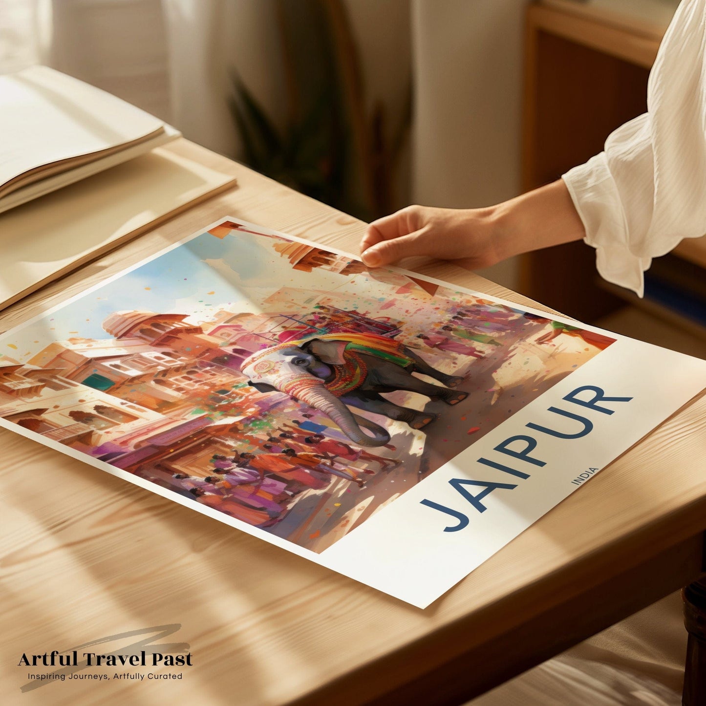 Jaipur Poster | Rajasthan Wall Art | India Decor