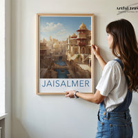 Jaisalmer Poster - India Wall Art
