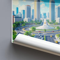 Jakarta Poster - Indonesia Wall Art