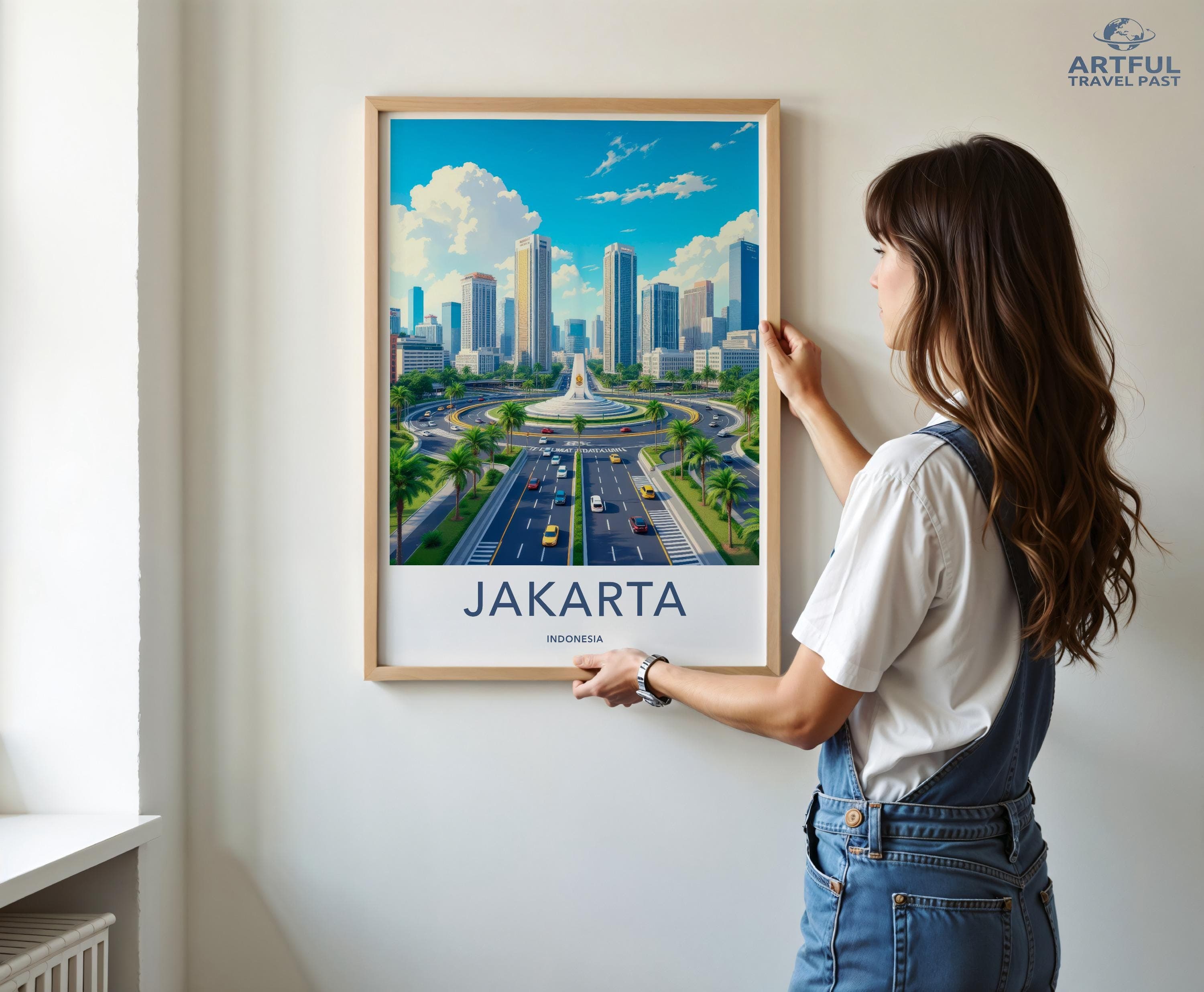 Jakarta Poster - Indonesia Wall Art