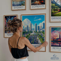 Jakarta Poster - Indonesia Wall Art