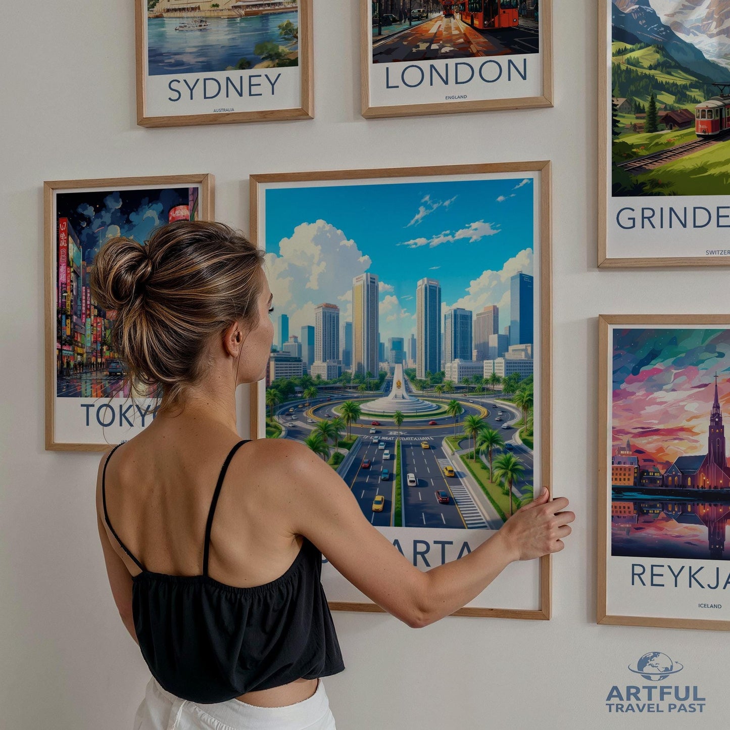 Jakarta Poster - Indonesia Wall Art