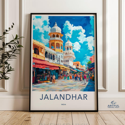 Jalandhar Poster - India Wall Art