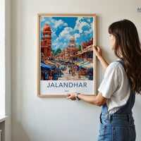 Jalandhar Poster - India Wall Art