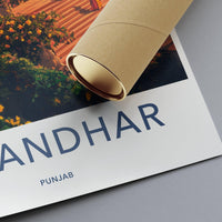 Jalandhar Poster - Punjab Wall Art