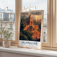 Jalandhar Poster - Punjab Wall Art