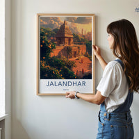 Jalandhar Poster - Punjab Wall Art