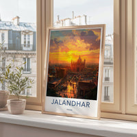Jalandhar Poster - Punjab Wall Art