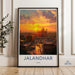 Jalandhar Poster - Punjab Wall Art