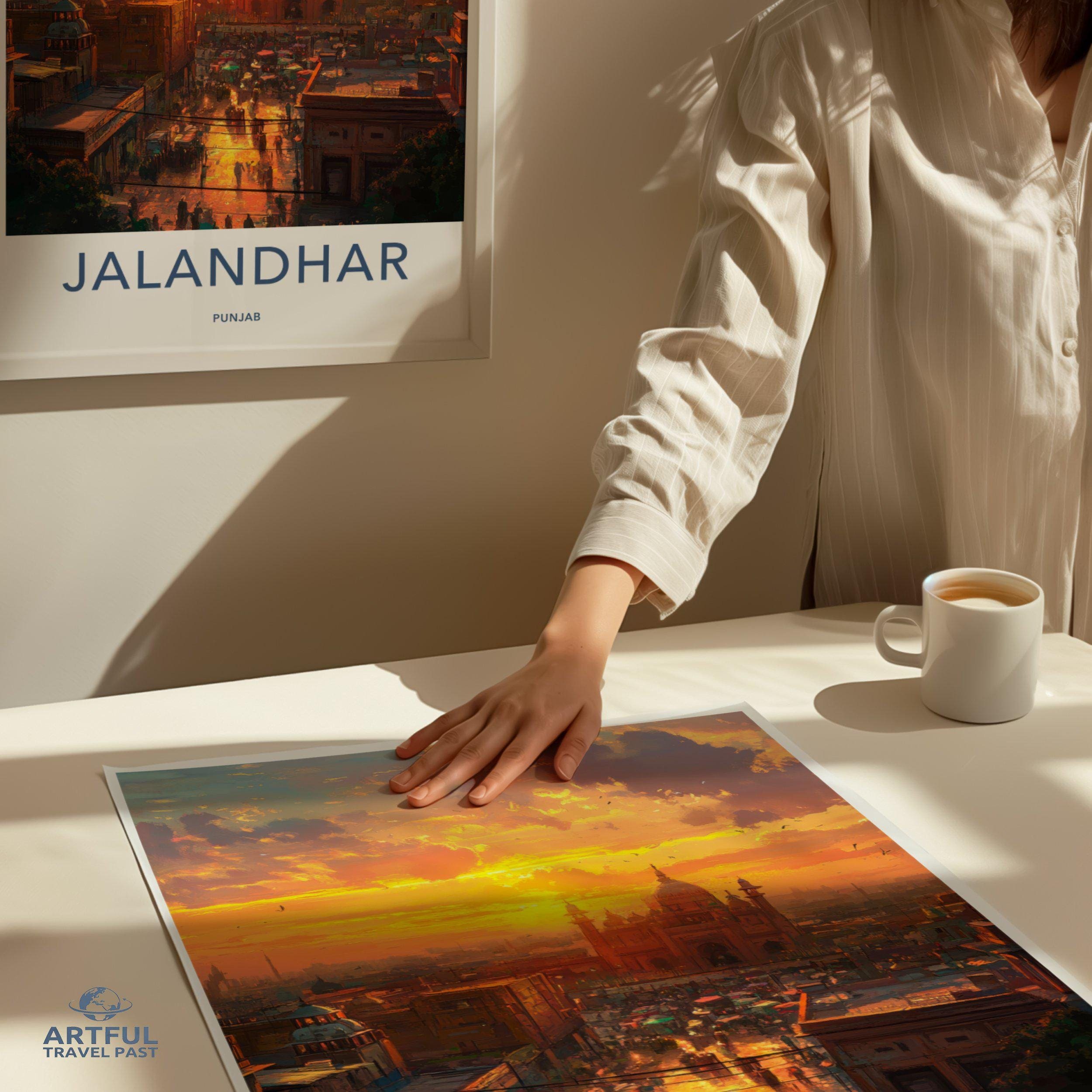 Jalandhar Poster - Punjab Wall Art