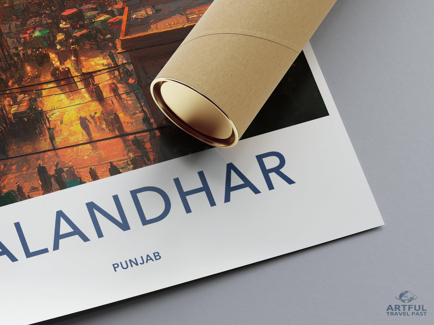 Jalandhar Poster - Punjab Wall Art