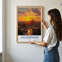 Jalandhar Poster - Punjab Wall Art