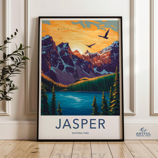 Jasper National Park Poster