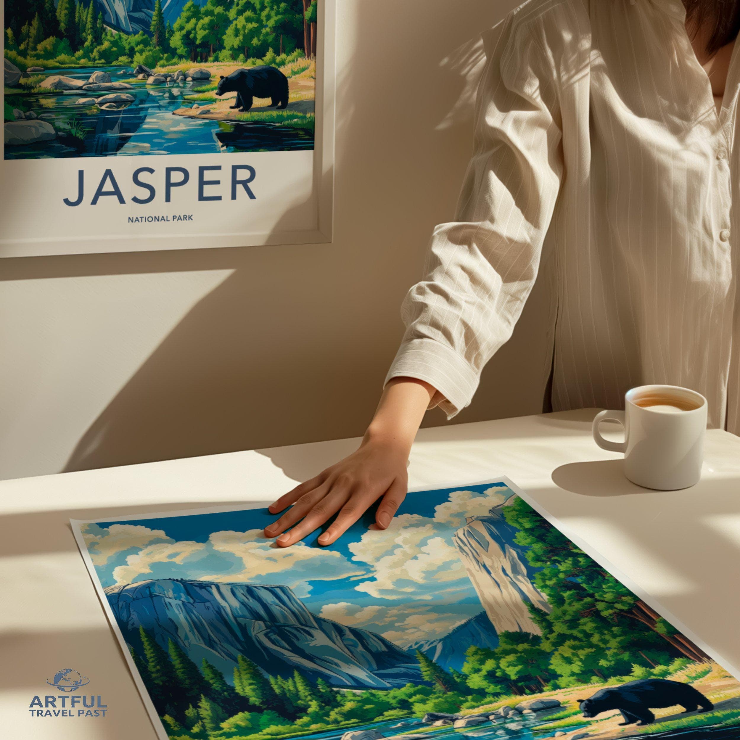 Jasper National Park Poster | Canada Wall Art