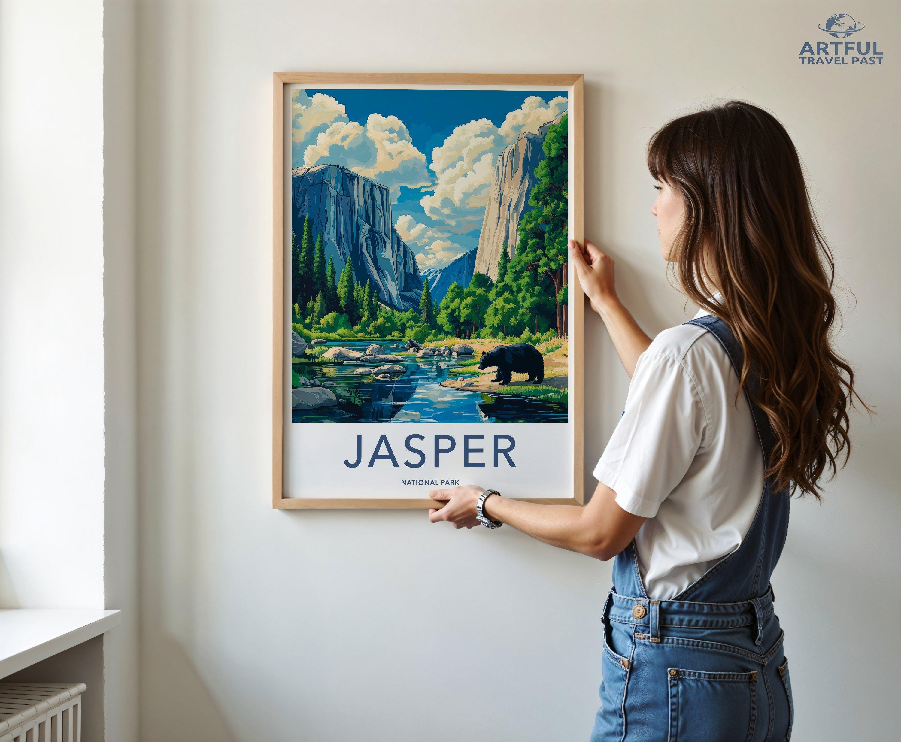 Jasper National Park Poster | Canada Wall Art