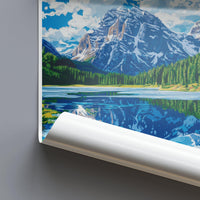 Jasper National Park Poster - Canada Wall Art