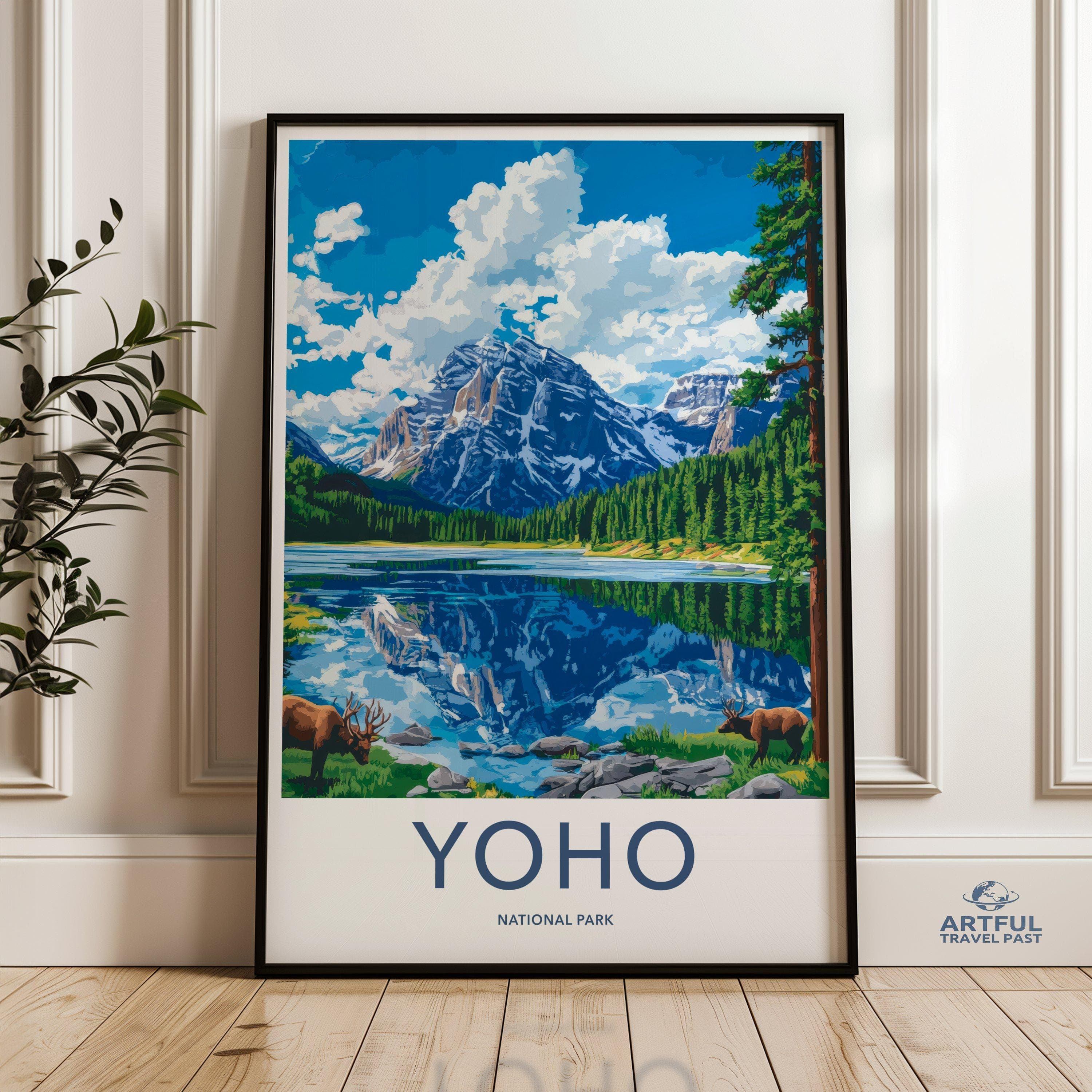 Jasper National Park Poster - Canada Wall Art