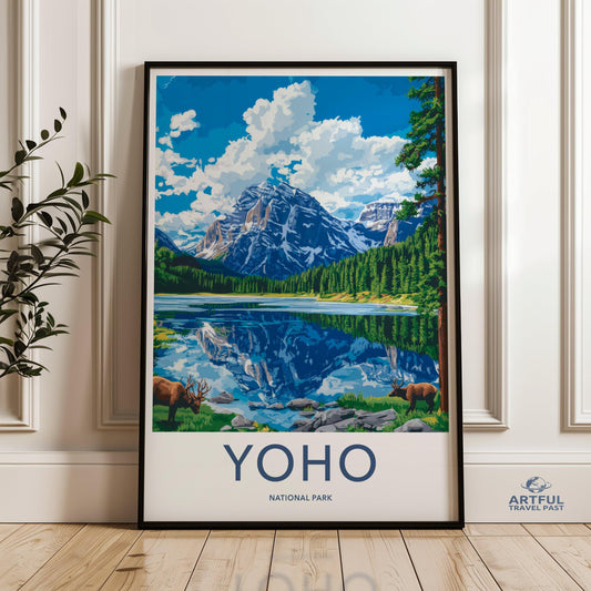 Jasper National Park Poster - Canada Wall Art