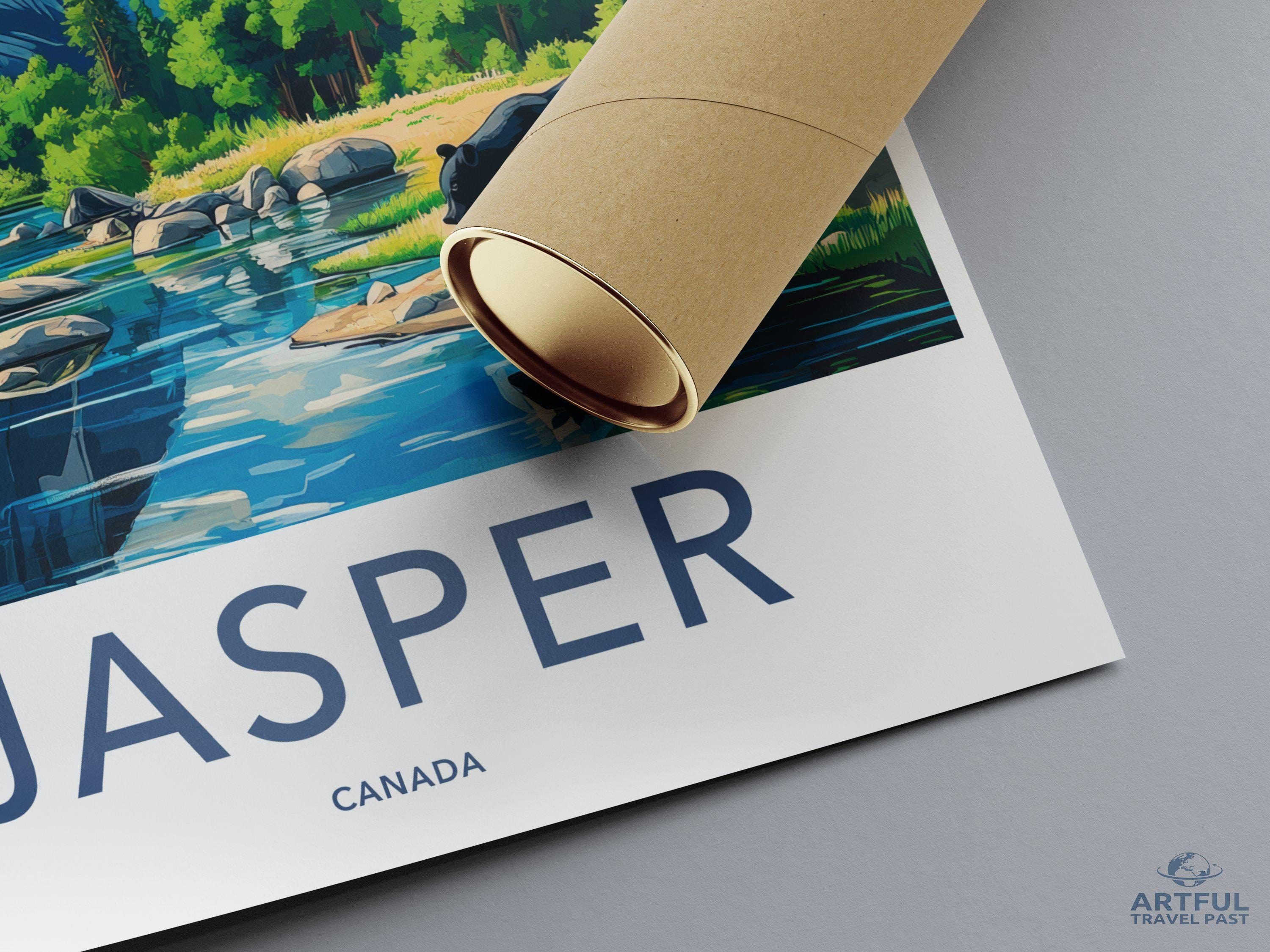 Jasper National Park Poster | Canada Wall Art