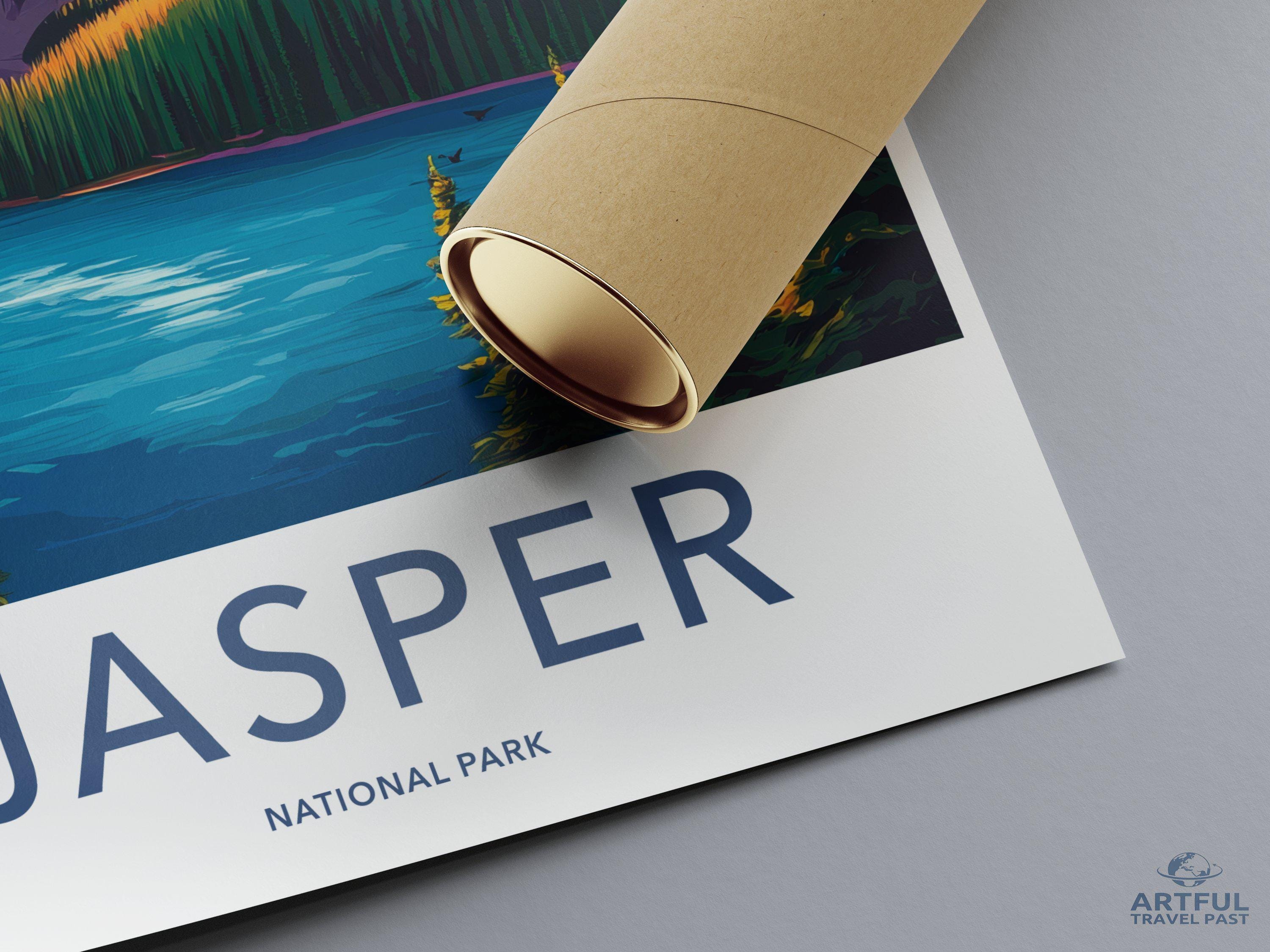 Jasper National Park Poster | Canada Wall Art