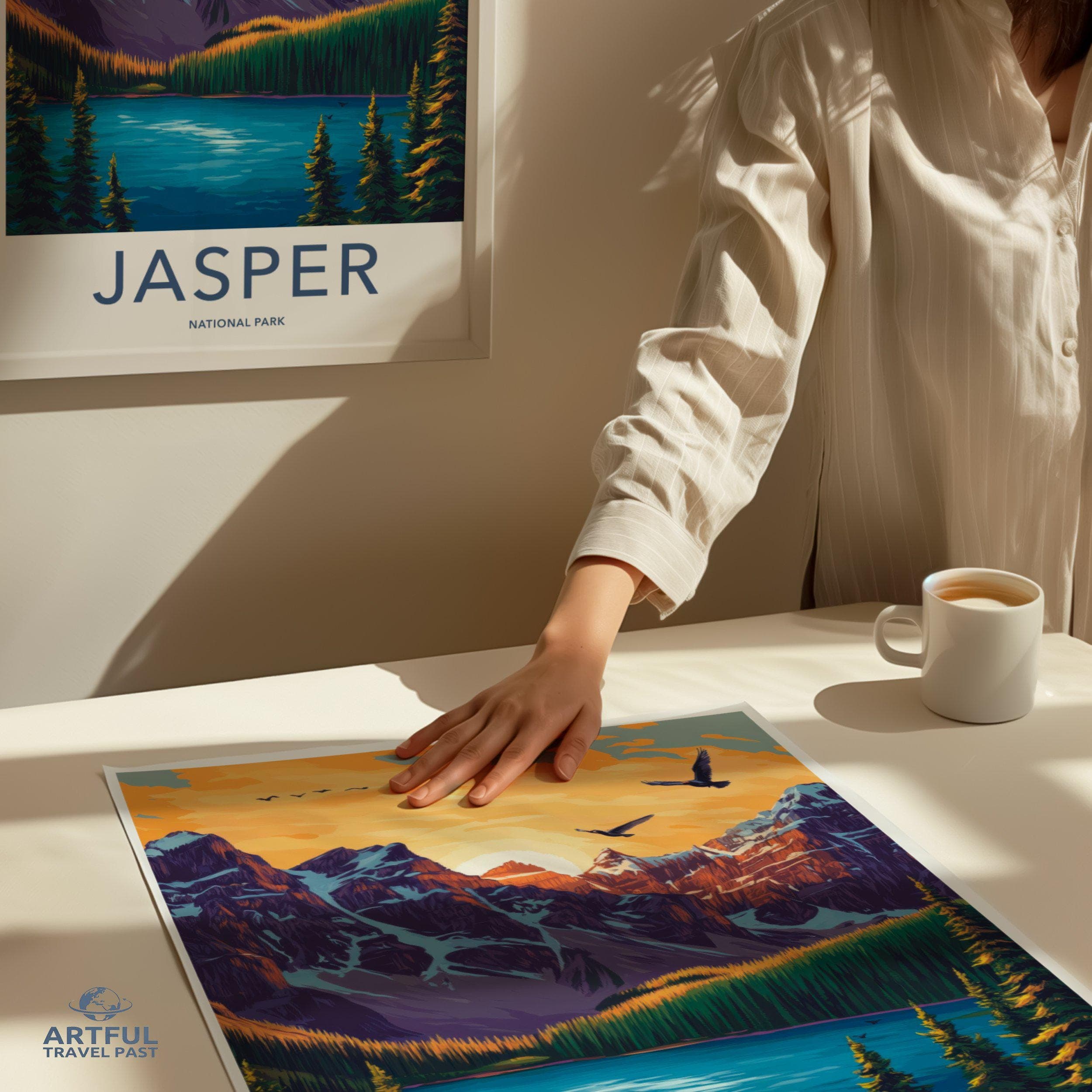 Jasper National Park Poster | Canada Wall Art