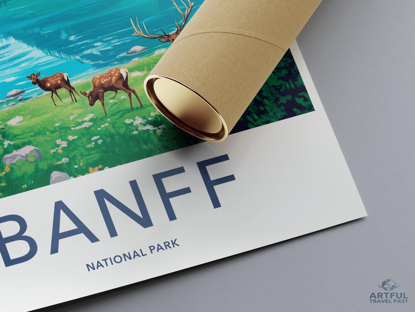Jasper National Park Poster - Canada Wall Art