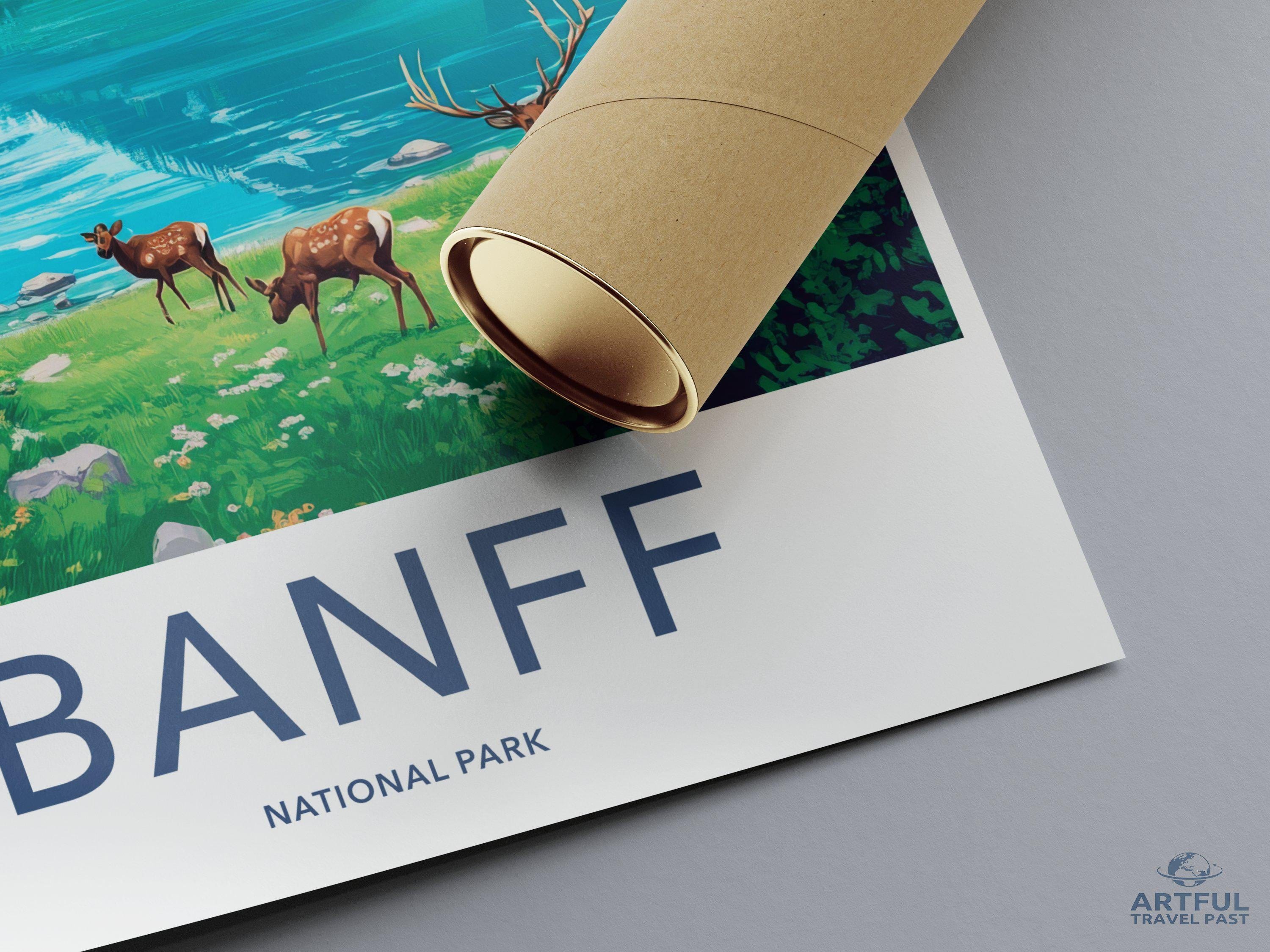 Jasper National Park Poster - Canada Wall Art