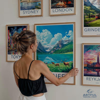 Jasper National Park Poster - Canada Wall Art