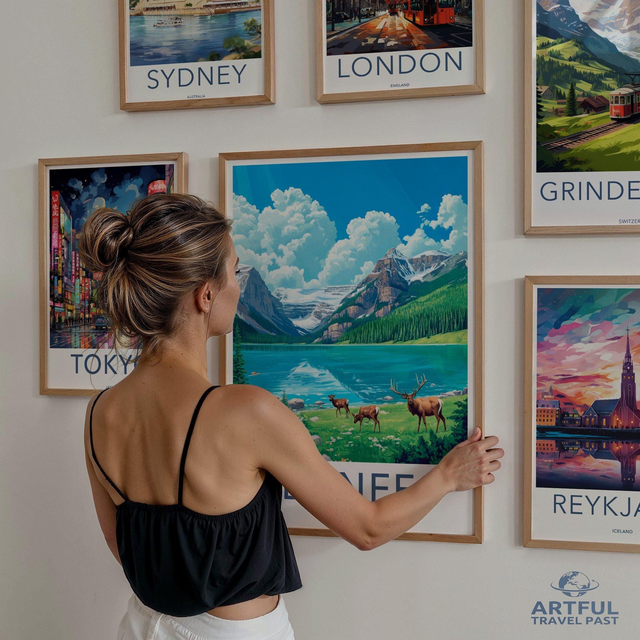 Jasper National Park Poster - Canada Wall Art