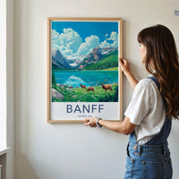 Jasper National Park Poster - Canada Wall Art