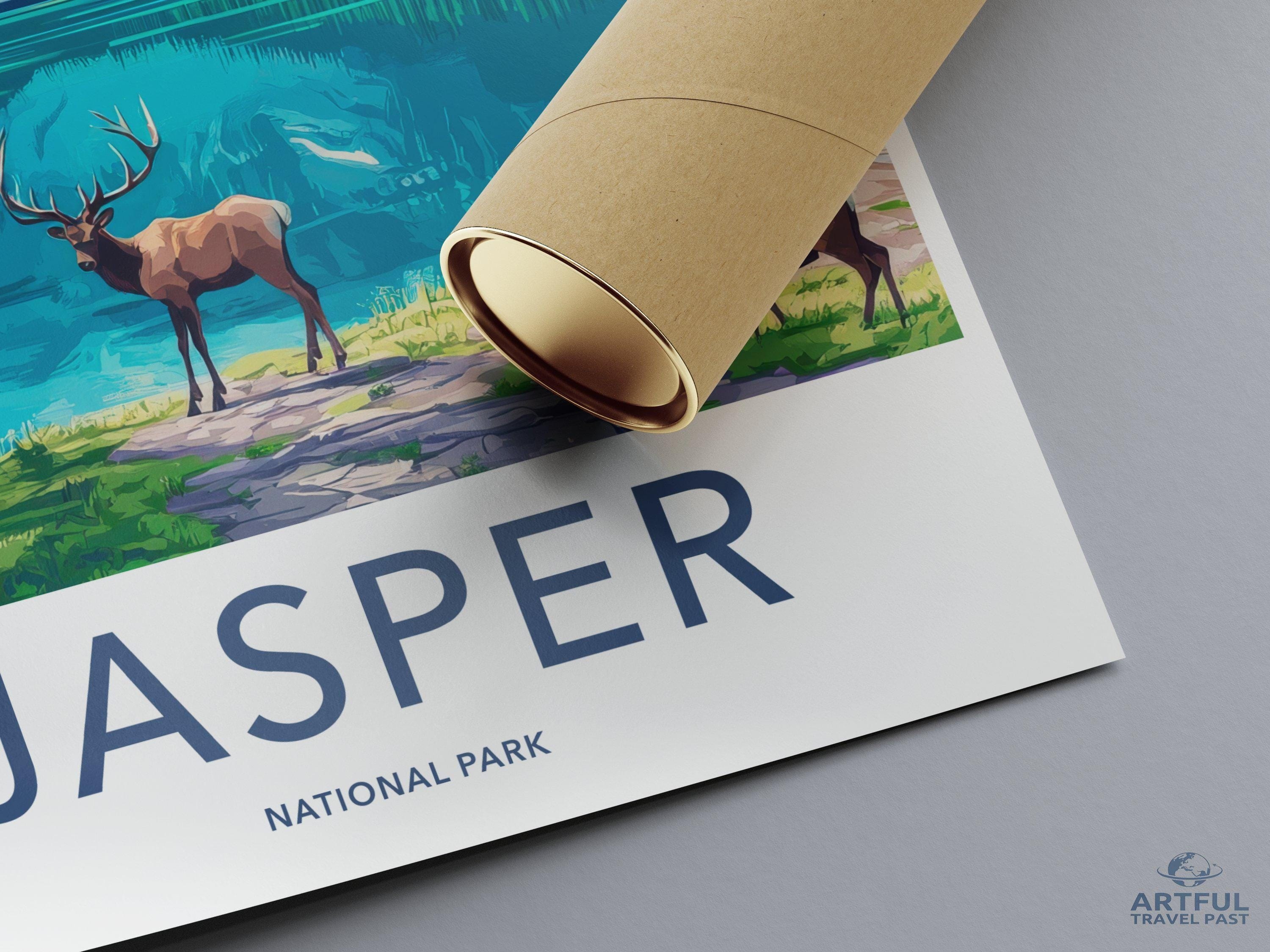 Jasper National Park Poster | Canada Wall Art