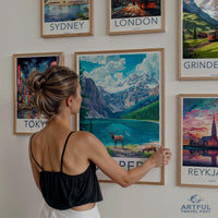 Jasper National Park Poster - Canada Wall Art