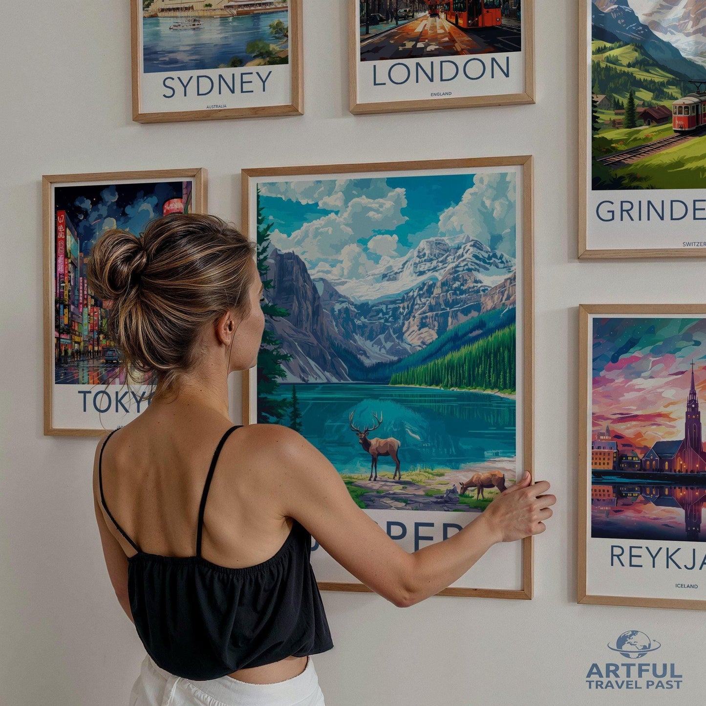 Jasper National Park Poster - Canada Wall Art