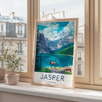 Jasper National Park Poster - Canada Wall Art